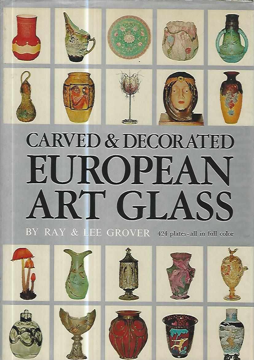 Carved & decorated european art glass - copertina