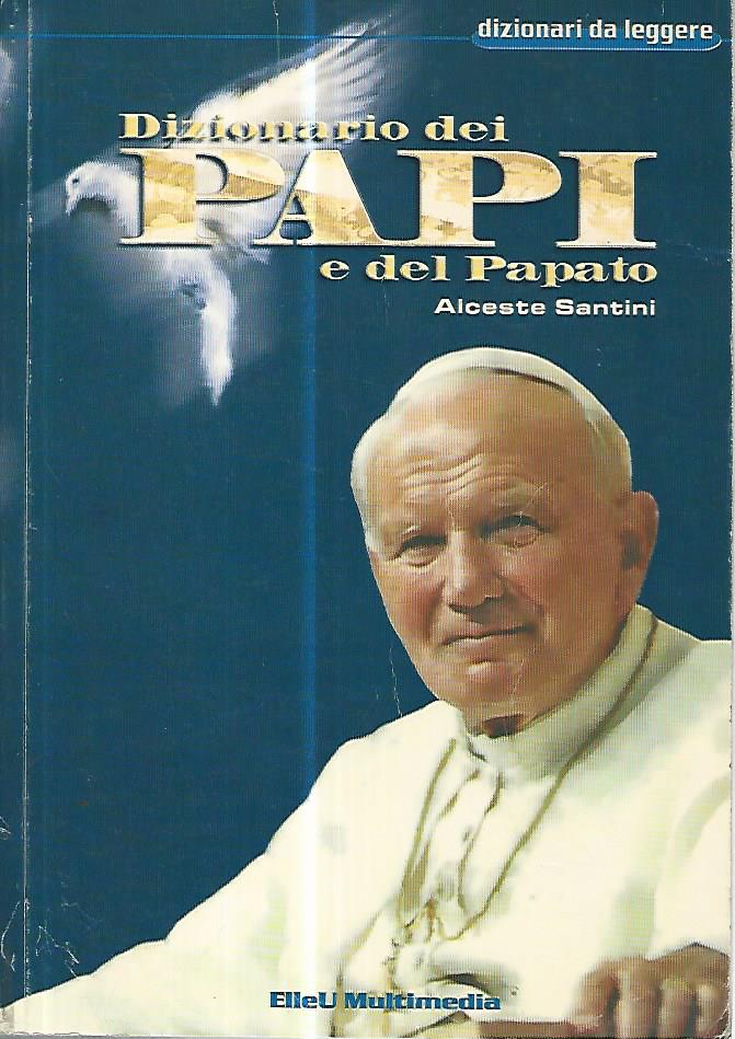 Dizionario dei papi e del papato - copertina