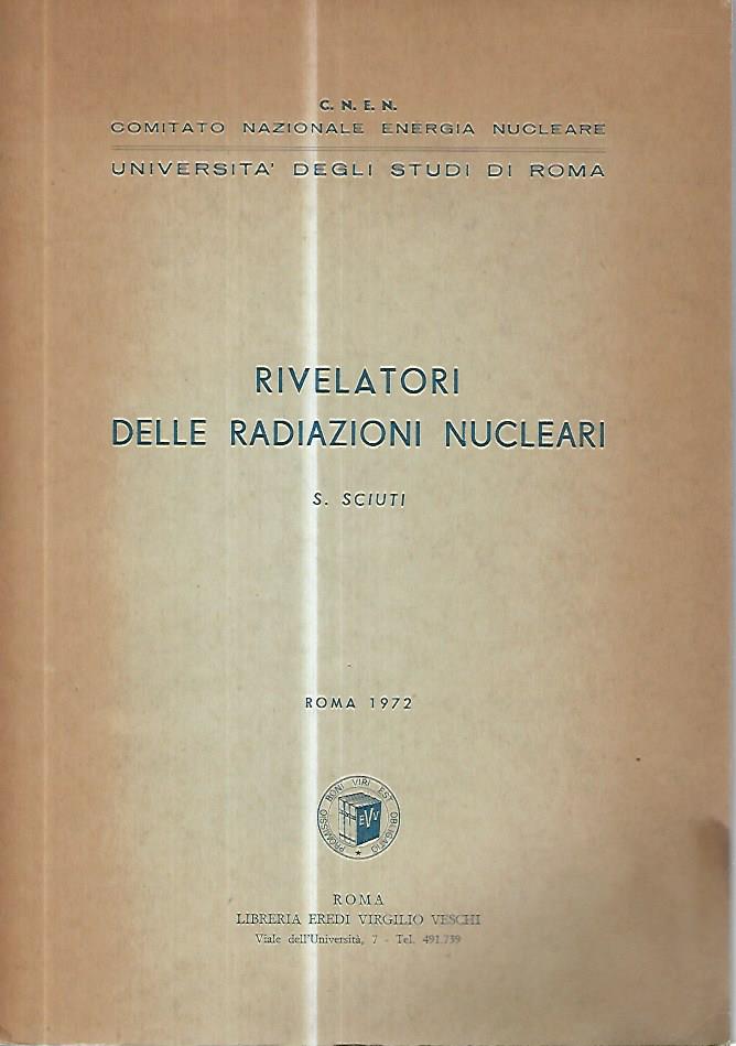 Rivevatori delle radiazioni nucleari - copertina