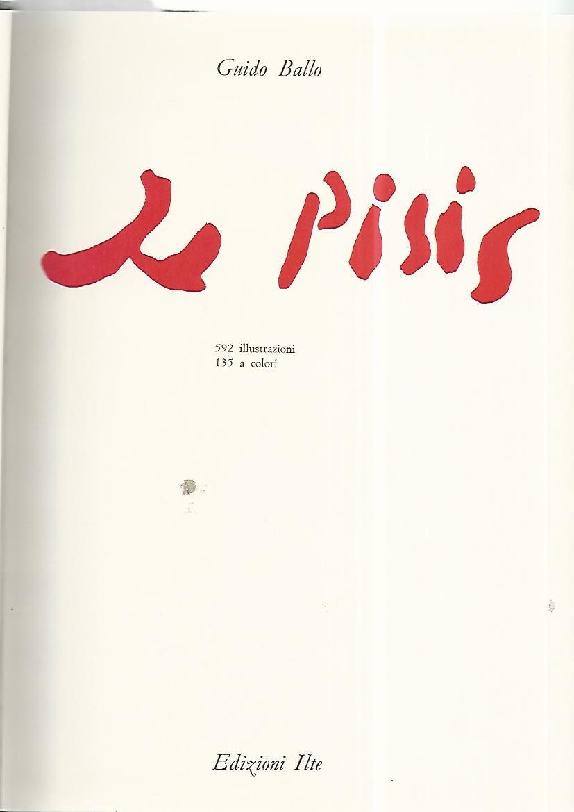 De Pisis - copertina
