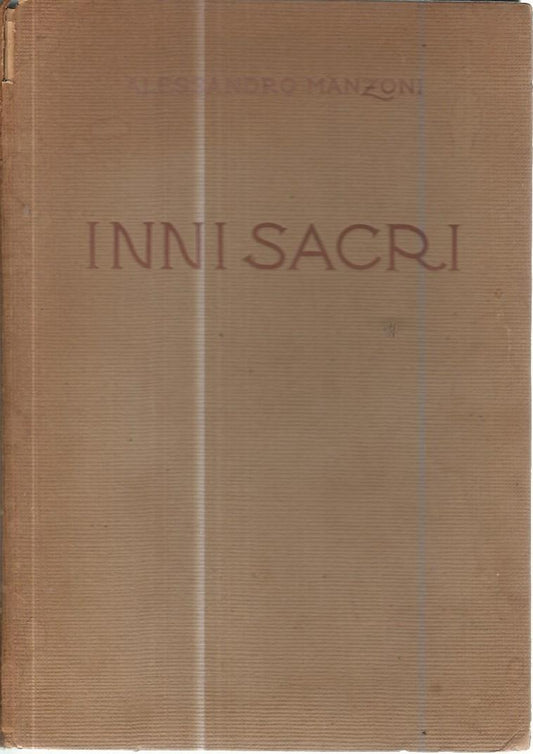 Inni sacri - copertina