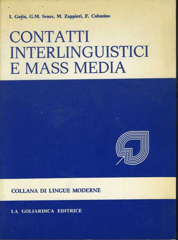 Contatti interlinguistici e mass media - copertina