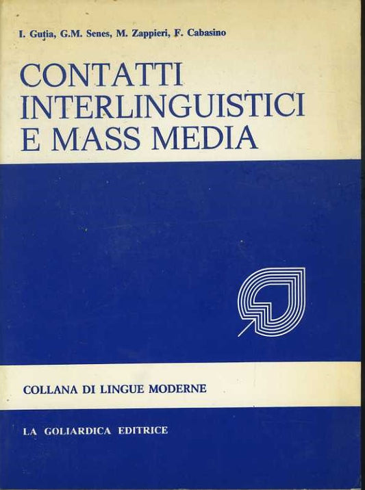 Contatti interlinguistici e mass media - copertina