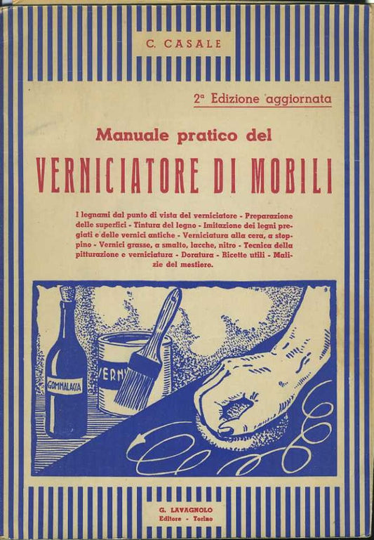 Manuale pratico del verniciatore di mobili - copertina