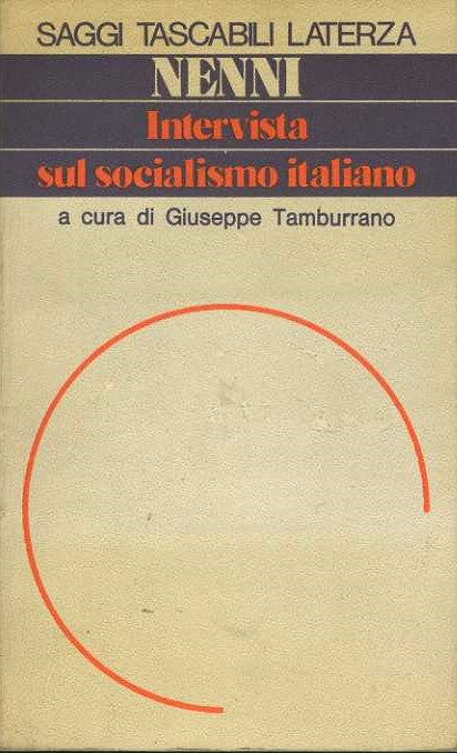 Intervista sul socialismo italiano - copertina