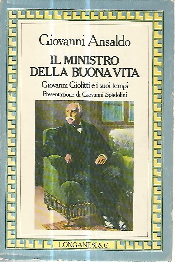 Il ministro della buona vita - copertina