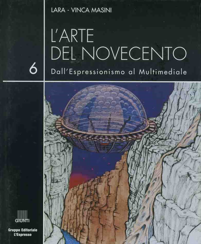 L'arte del novecento 6 L'utopia architettonica - copertina
