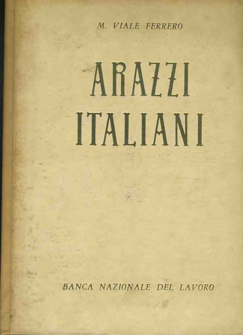 Arazzi italiani - copertina