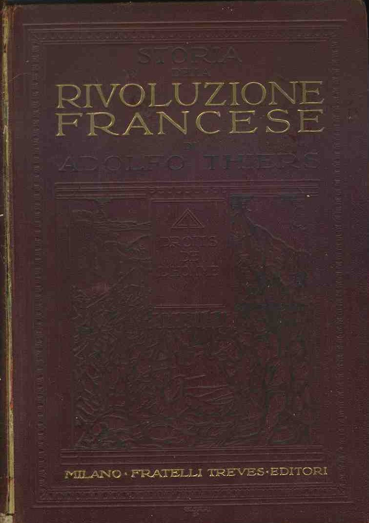 Storia della rivoluzione francese. Volume secondo - copertina
