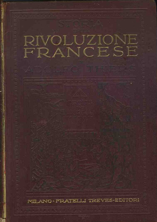 Storia della rivoluzione francese. Volume secondo - copertina