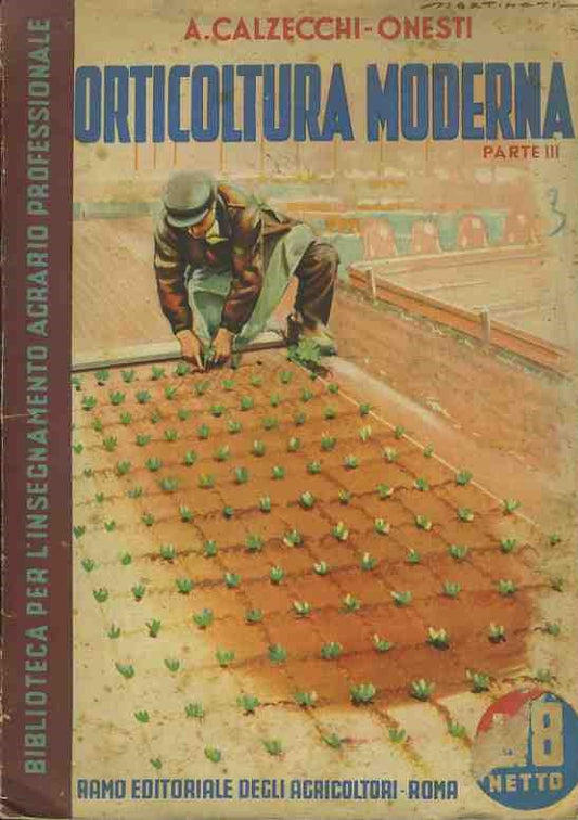Orticultura moderna. Parte III - copertina