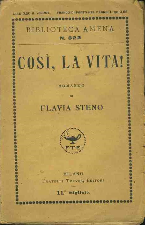Cosi,la vita! - copertina