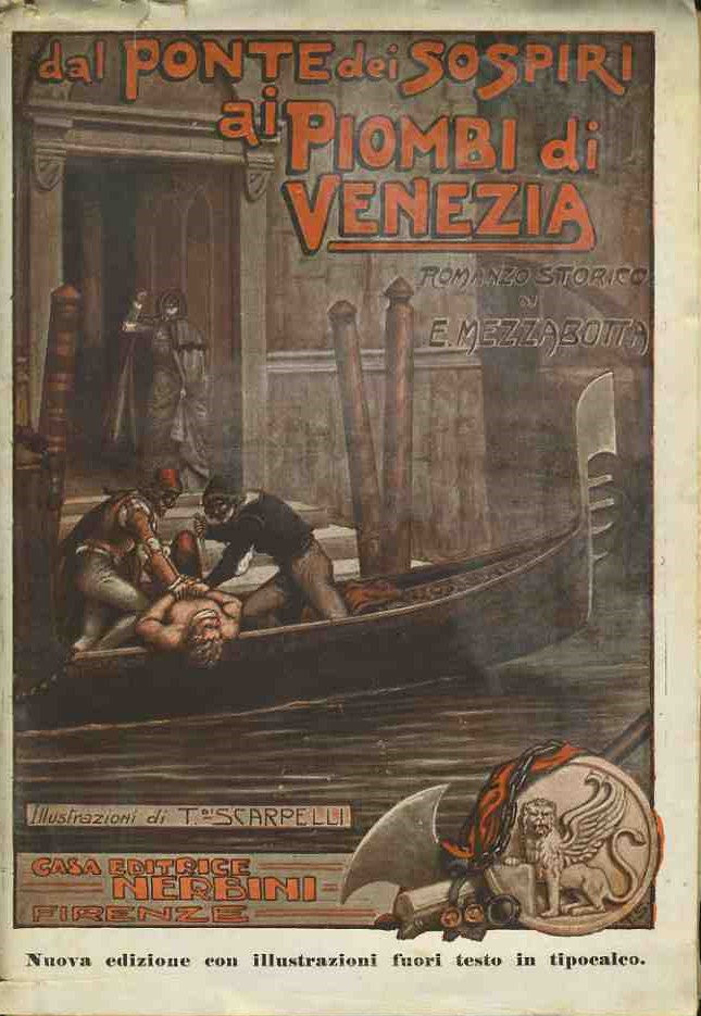 Dal ponte dei Sospiri ai piombi di Venezia - copertina