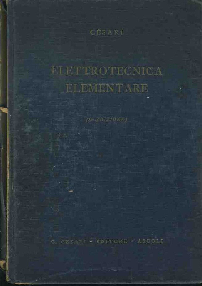 Elettrotecnica elementare - copertina