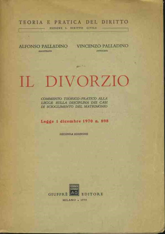 Il divorzio - copertina