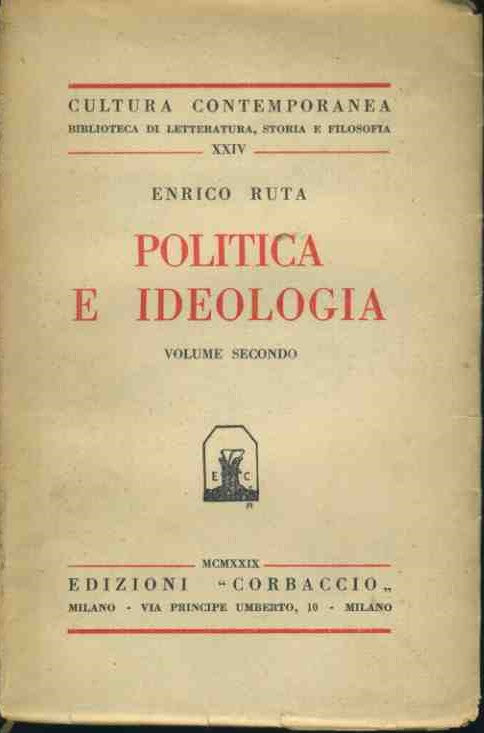 Politica e ideologia - copertina