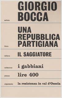 Una repubblica partigiana - copertina