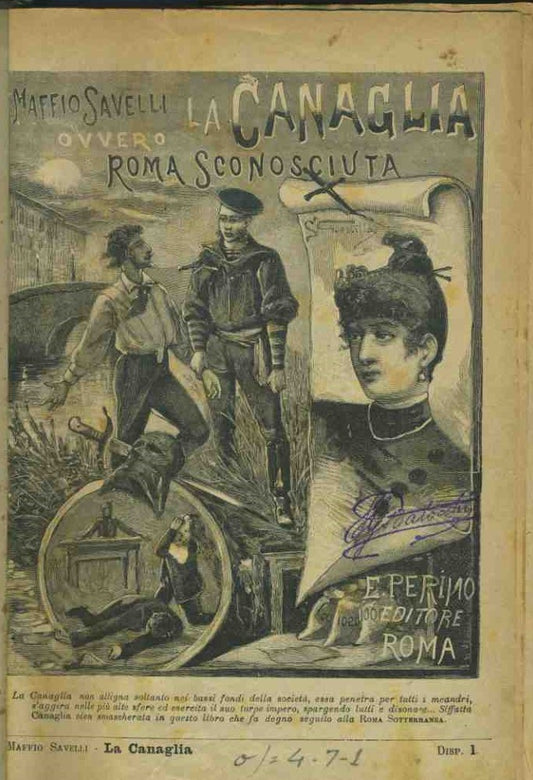 La canaglia ovvero Roma sconosciuta - copertina