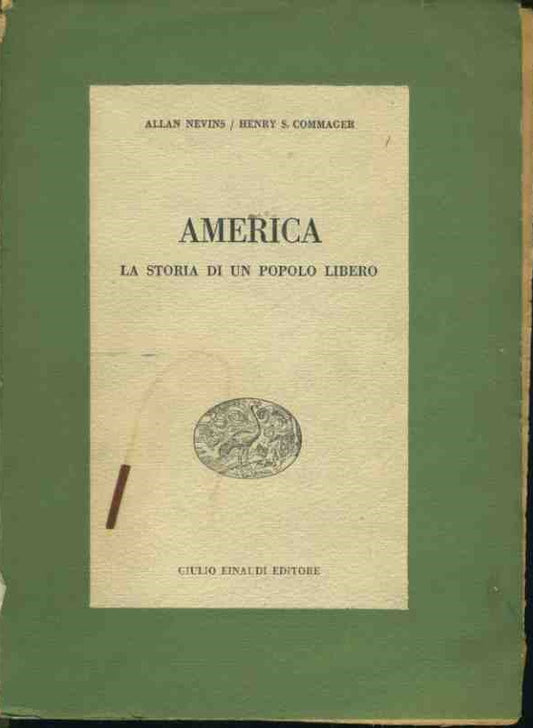 America. La storia di un popolo libero - copertina