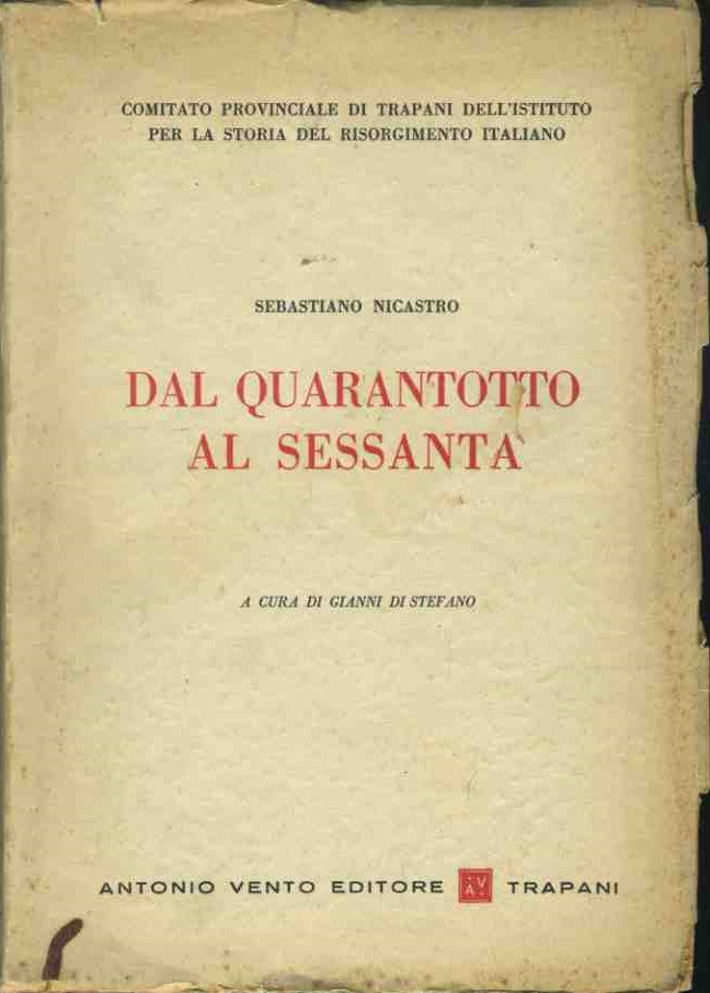 Dal quarantotto al sessanta - copertina