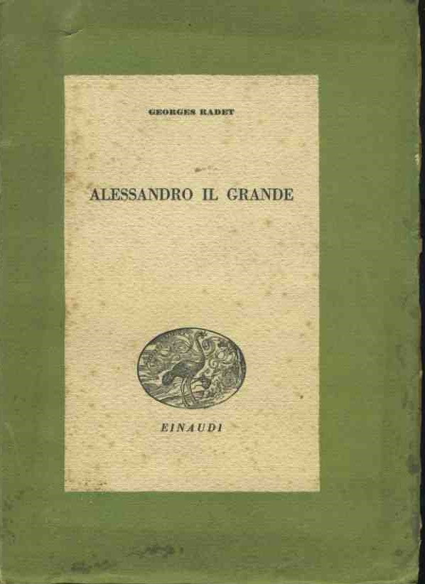 Alessandro il Grande - copertina