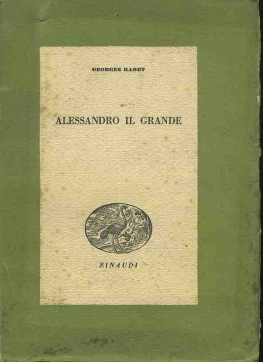 Alessandro il Grande - copertina
