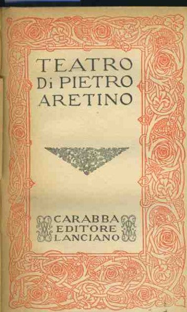 Teatro. Voll. 1-2 - copertina