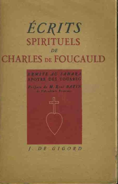 Écrits spirituels de Charles de Foucauld - copertina