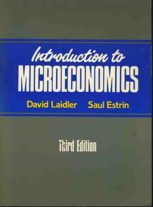 Introduction ti microeconomics - copertina