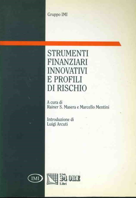 Strumenti finanziari innovativi e profili di rischio - copertina