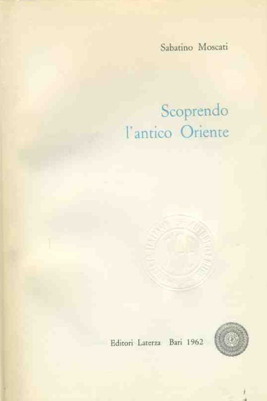 Scoprendo l'antico Oriente - copertina