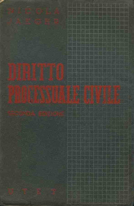 Diritto processuale civile - copertina