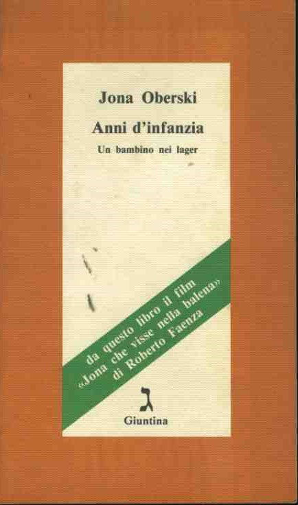 Anni d'infanzia - copertina