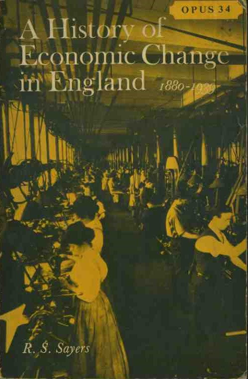 A histpry of economic change in England 1880-1839 - copertina