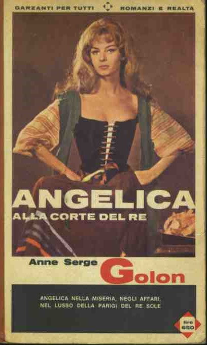 Angelica alla corte del re - copertina