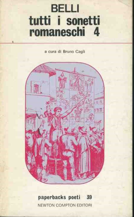 Tutti i sonetti romaneschi. Volume 4 - copertina