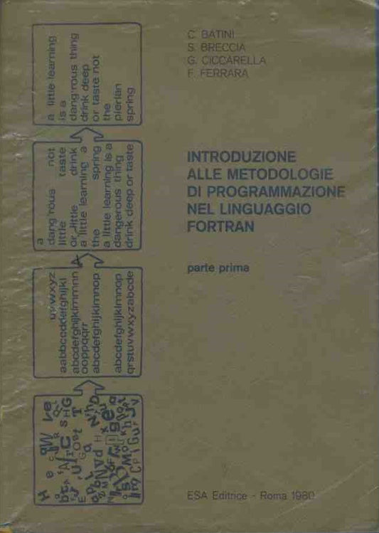 Introduzione alle metodologie di programmazione nel linguaggio Fortran. Parte prima - copertina