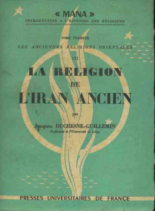 La religion de l'Iran ancien. Tome III - copertina