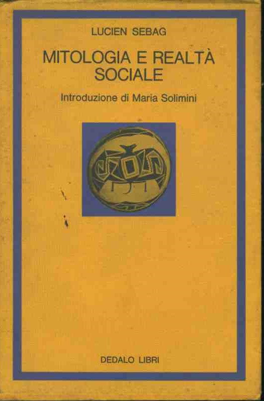 Mitologia e realtà sociale - copertina
