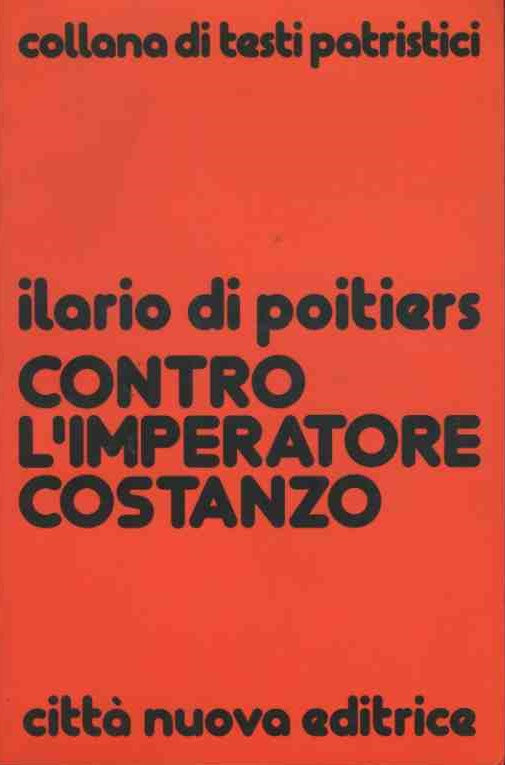 Contro l'imperatore Costanzo - copertina