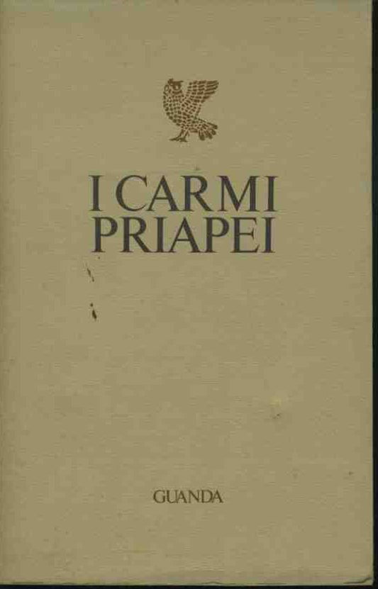 I carmi priapei - copertina