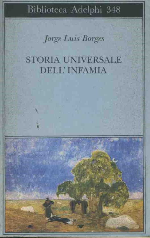 Storia universale dell'infamia - copertina