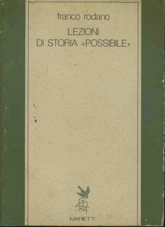 Lezioni di storia possibile - copertina