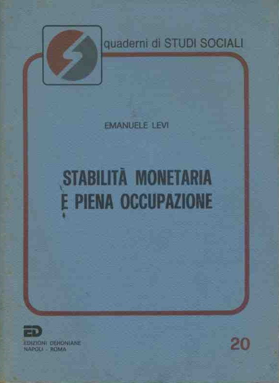 Stabilità monetaria e piena occupazione - copertina