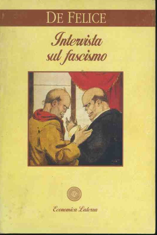 Intervista sul fascismo - copertina