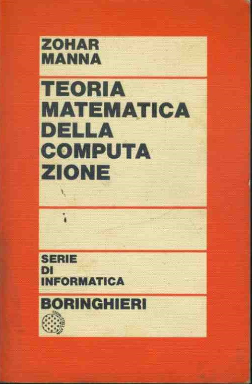 Teoria matematica della computazione - copertina