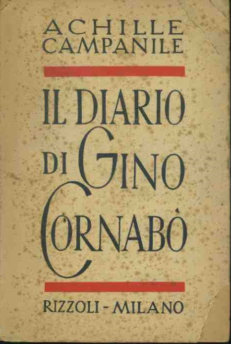 Il diario di Gino Cornabò - copertina