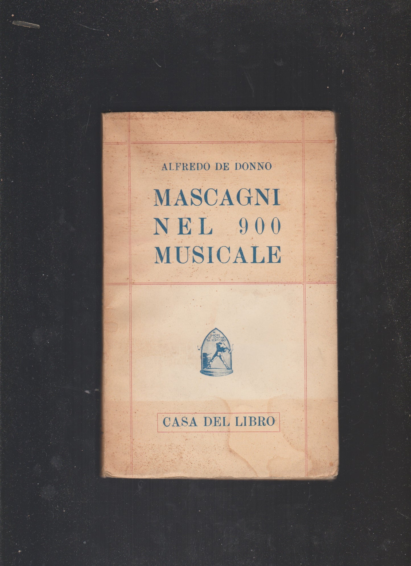 MASCAGNI NEL 900 MUSICALE. - copertina
