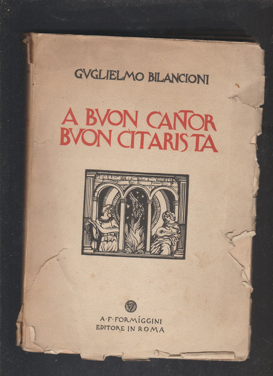 A Buon Cantor Buon Citarista - copertina