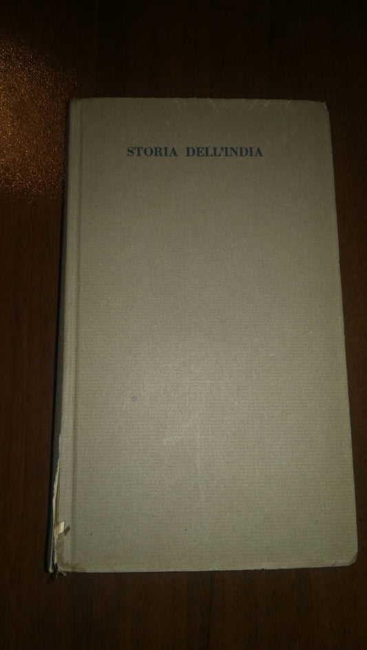 STORIA DELL'INDIA - copertina